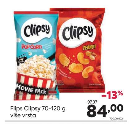 Flips Clipsy 70-120 g