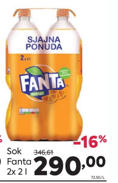 Sok Fanta 2x2 l