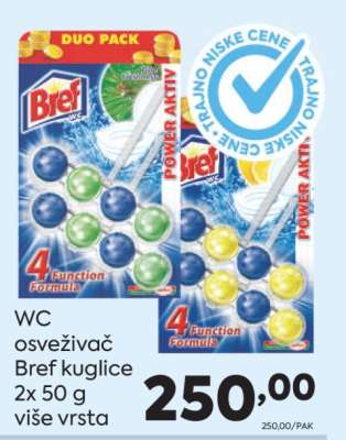 WC OSVĚŽIVAČ BREF KUGLICE