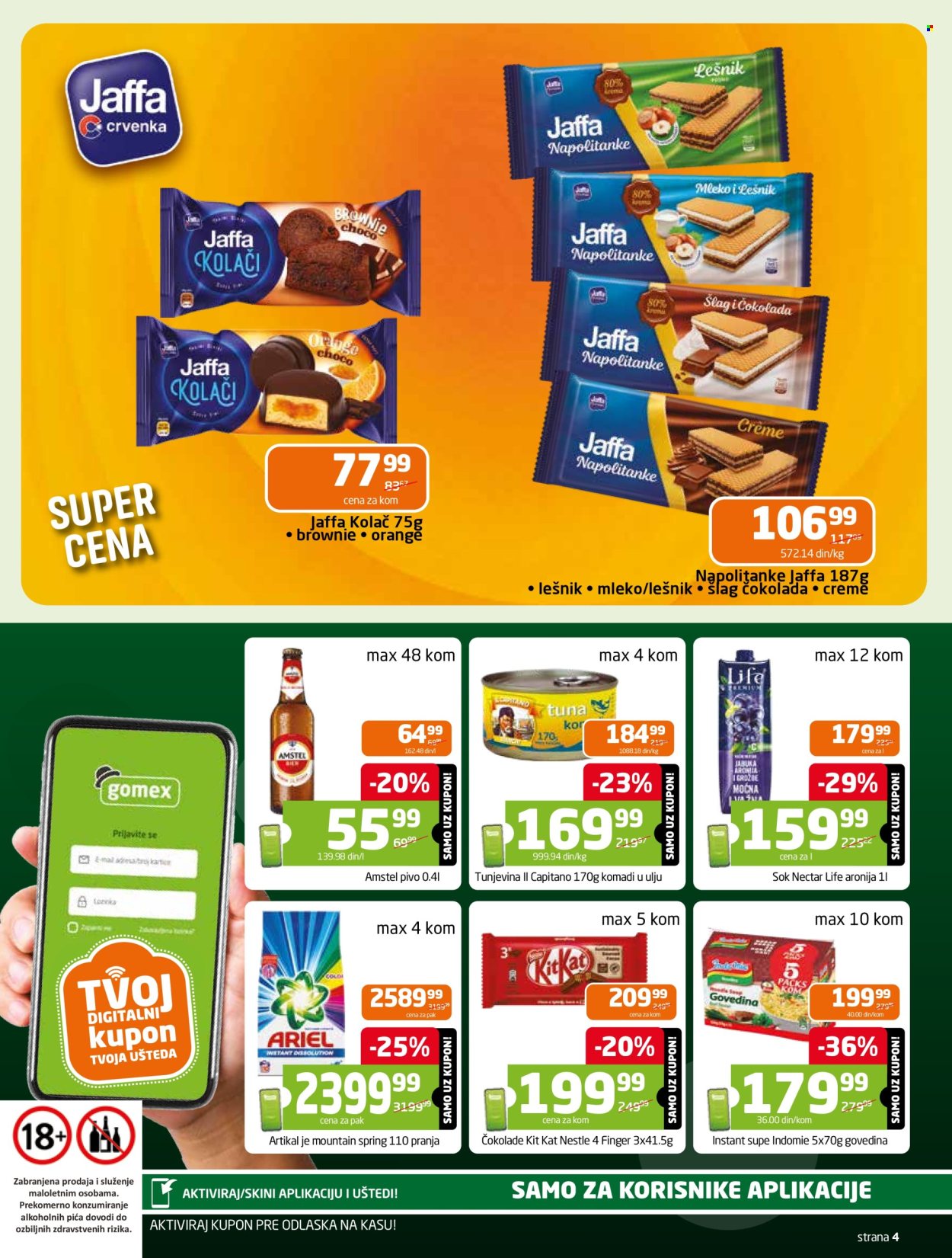 Gomex katalog - 05.11.2025 - 18.11.2025. Stranica 4