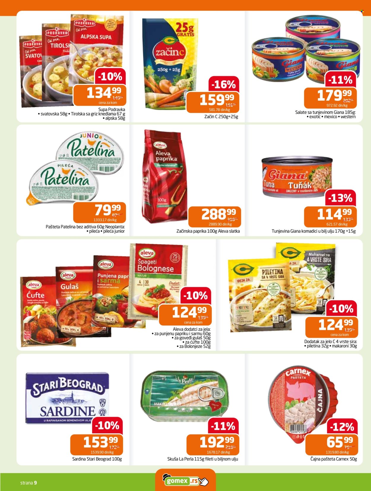 Gomex katalog - 05.11.2025 - 18.11.2025. Stranica 9