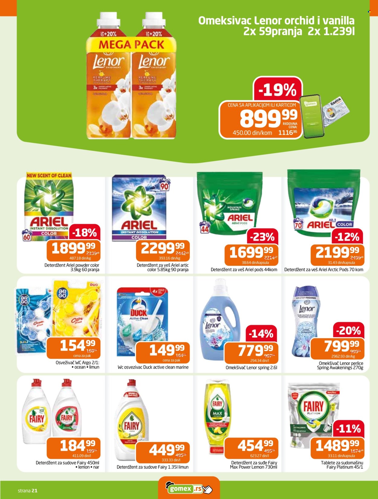 Gomex katalog - 05.11.2025 - 18.11.2025. Stranica 21