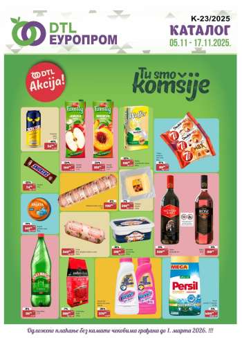 Europrom katalog - 05.11.2025 - 17.11.2025.