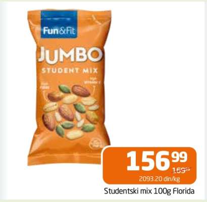 Studentski mix 100g Florida
