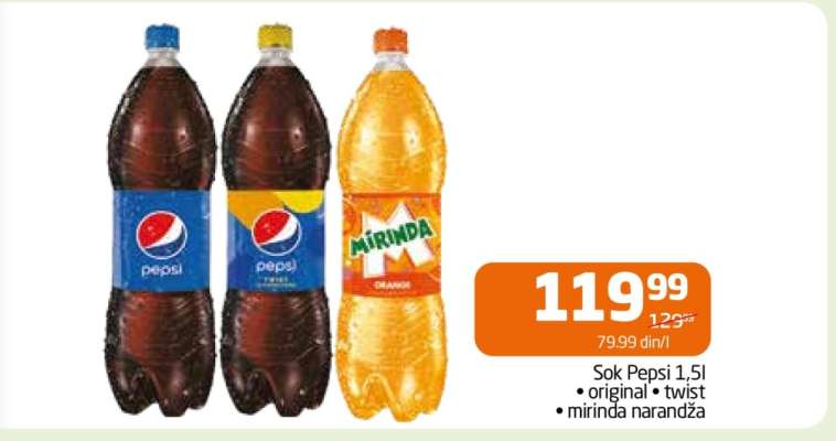 Sok Pepsi 1,5l