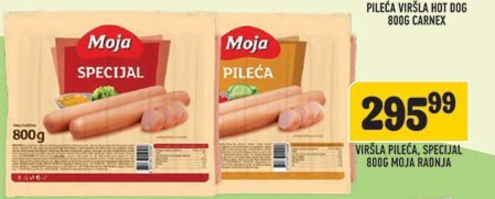 Pileća viršla, Specijal