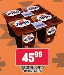 Mléčný dezert Zottis