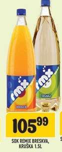Sok Remix Breskva, Kruška 1.5L