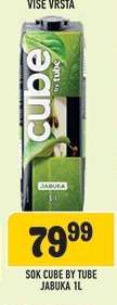 Sok Cube by Tube Jabuka 1L