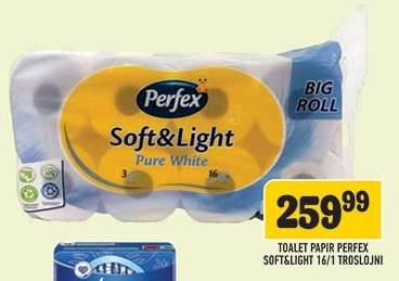 Toalet papir Perfex Soft&Light