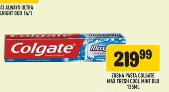 Zubna pasta Colgate Max Fresh Cool Mint Blu 125ml
