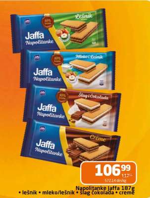 Napolitanke Jaffa 187g