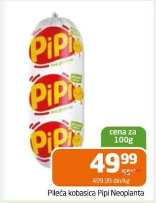 Pileća kobasica Pipi Neoplanta