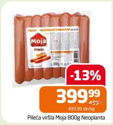 Pileća viršla Moja 800g Neoplanta