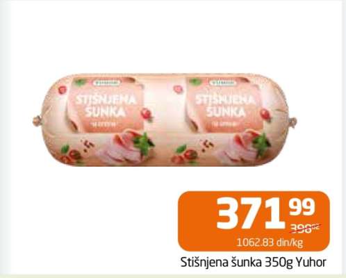 Stišnjena šunka 350g Yuhor
