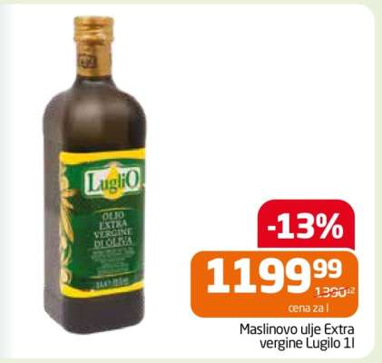 Maslinovo ulje extra vergine LugliO 1l