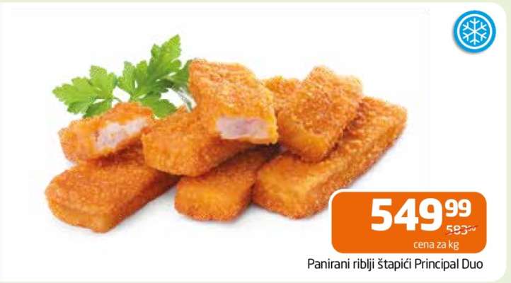 Panirani riblji štapići Principal Duo