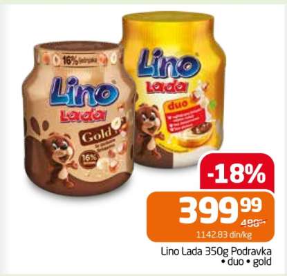 Lino Lada 350g Podravka