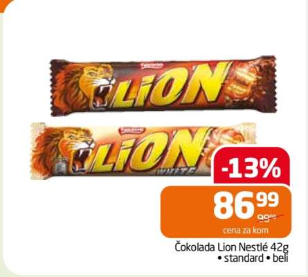 Čokolada Lion Nestlé 42g