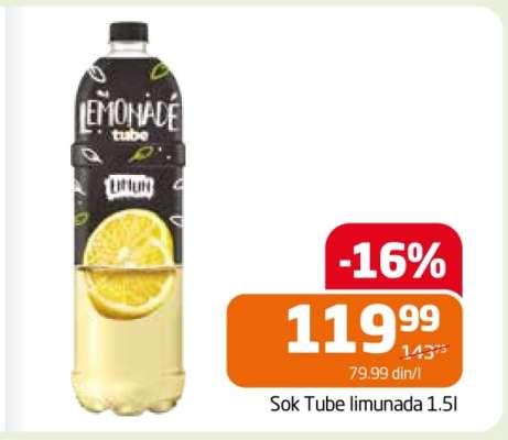 Sok Tube limunada 1.5l