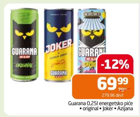 Guarana 0,25l energetsko piće