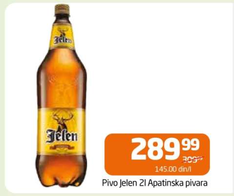Pivo Jelen 2l Apatinska pivara