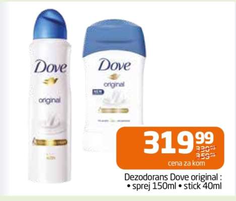 Dezodorans Dove original