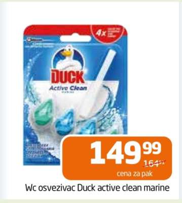 Wc osvezivac Duck active clean marine