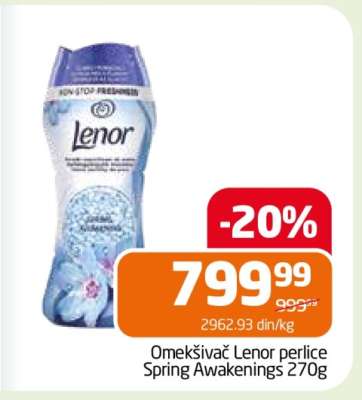 Omekšivač Lenor perlice Spring Awakenings 270g