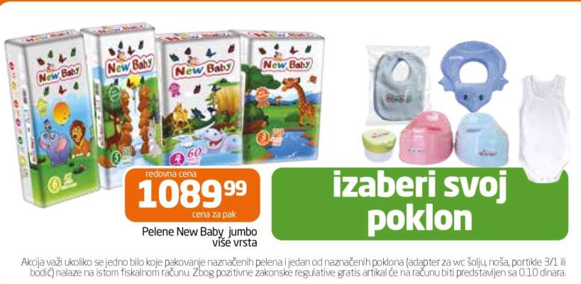 Pelene New Baby jumbo