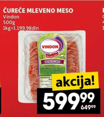 ćureće mleveno meso