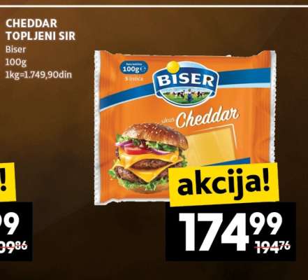 CHEDDAR TOPLJENI SIR