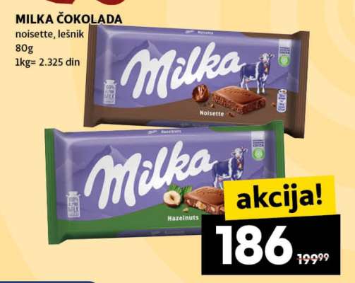 MILKA ČOKOLADA
