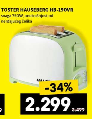 TOSTER HAUSEBERG HB-190VR