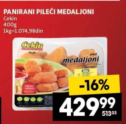 PANIRANI PILEĆI MEDALJONI