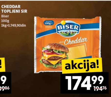 CHEDDAR TOPLJENI SIR