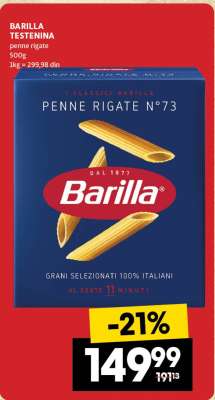 Barilla Testenina