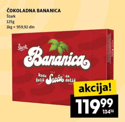 ČOKOLADNA BANANICA
