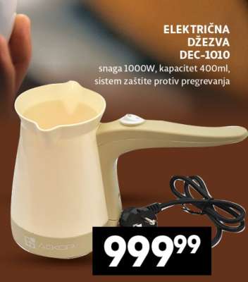 ELEKTRIČNA DŽEZVA DEC 1010