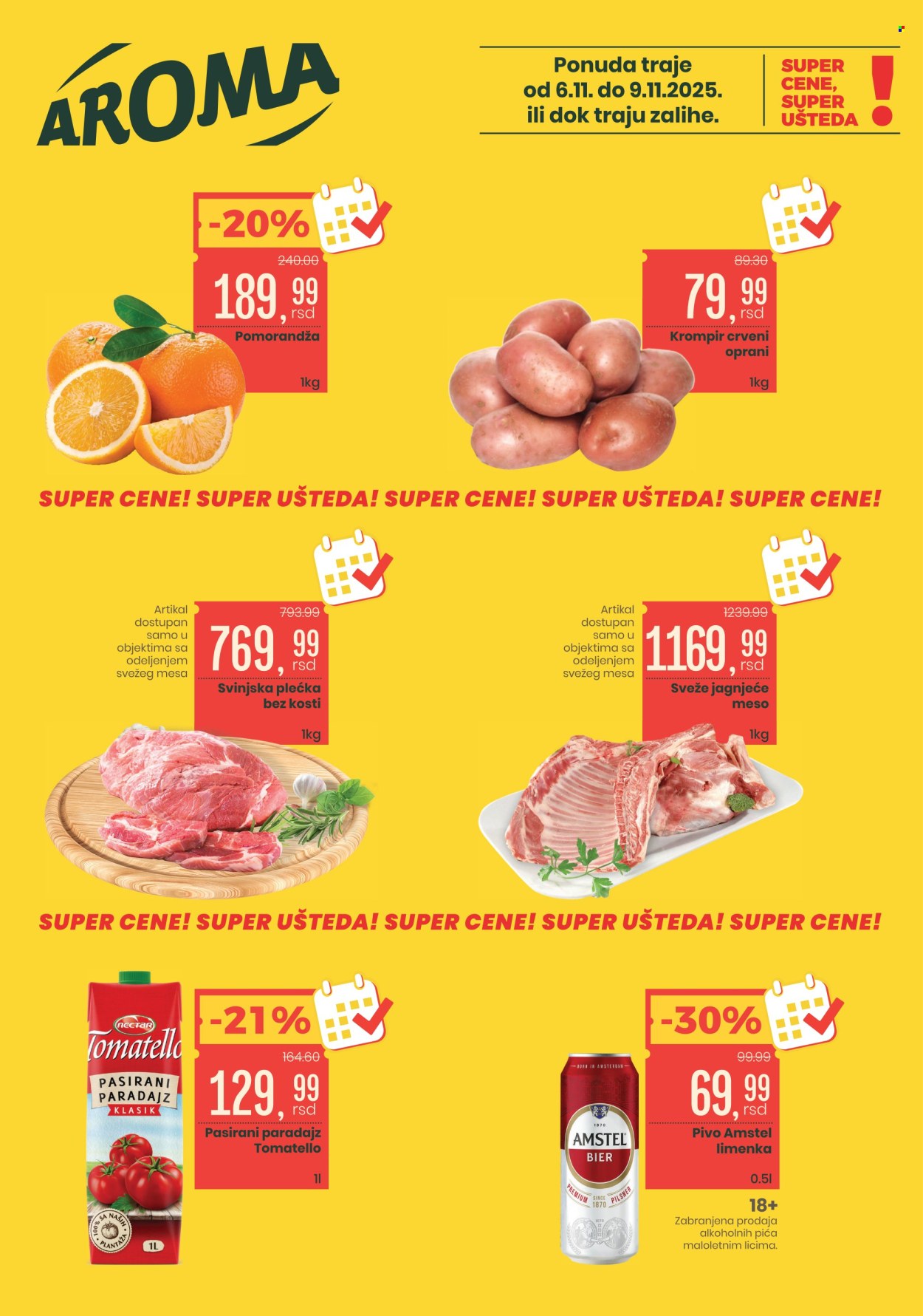 Aroma Market katalog - 06.11.2025 - 09.11.2025. Stranica 1