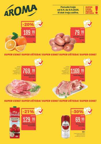 Aroma Market katalog - 06.11.2025 - 09.11.2025.