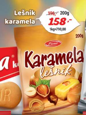 Lešnik karamela