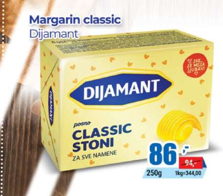 Margarin classic Dijamant