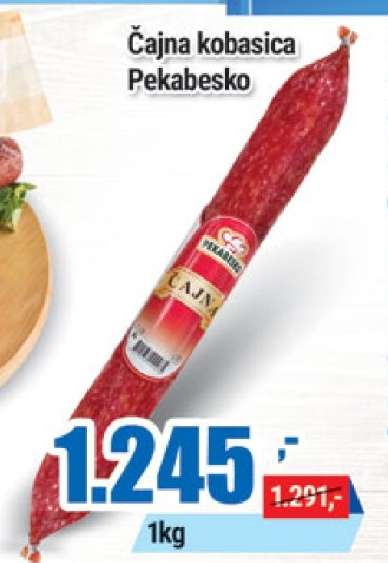 Čajna kobasica Pekabesko