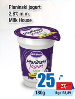 Planinski jogurt