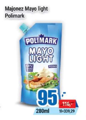 Majonez Mayo light Polimark