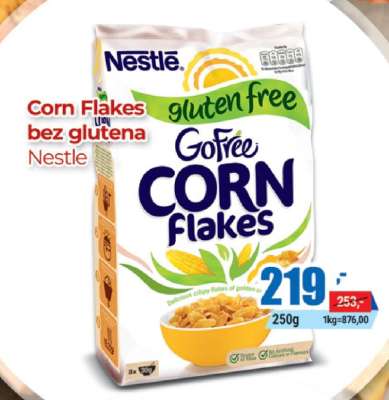 Corn flakes bez glutena
