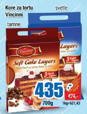Vincinni Soft Cake Layers