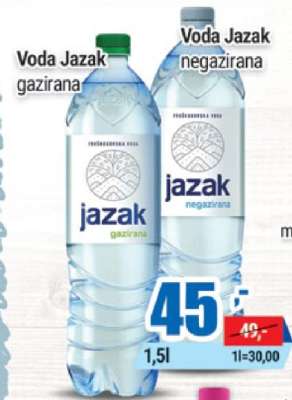 Voda Jazak gazirana
