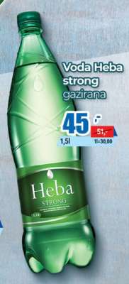 Voda Heba strong gazirana